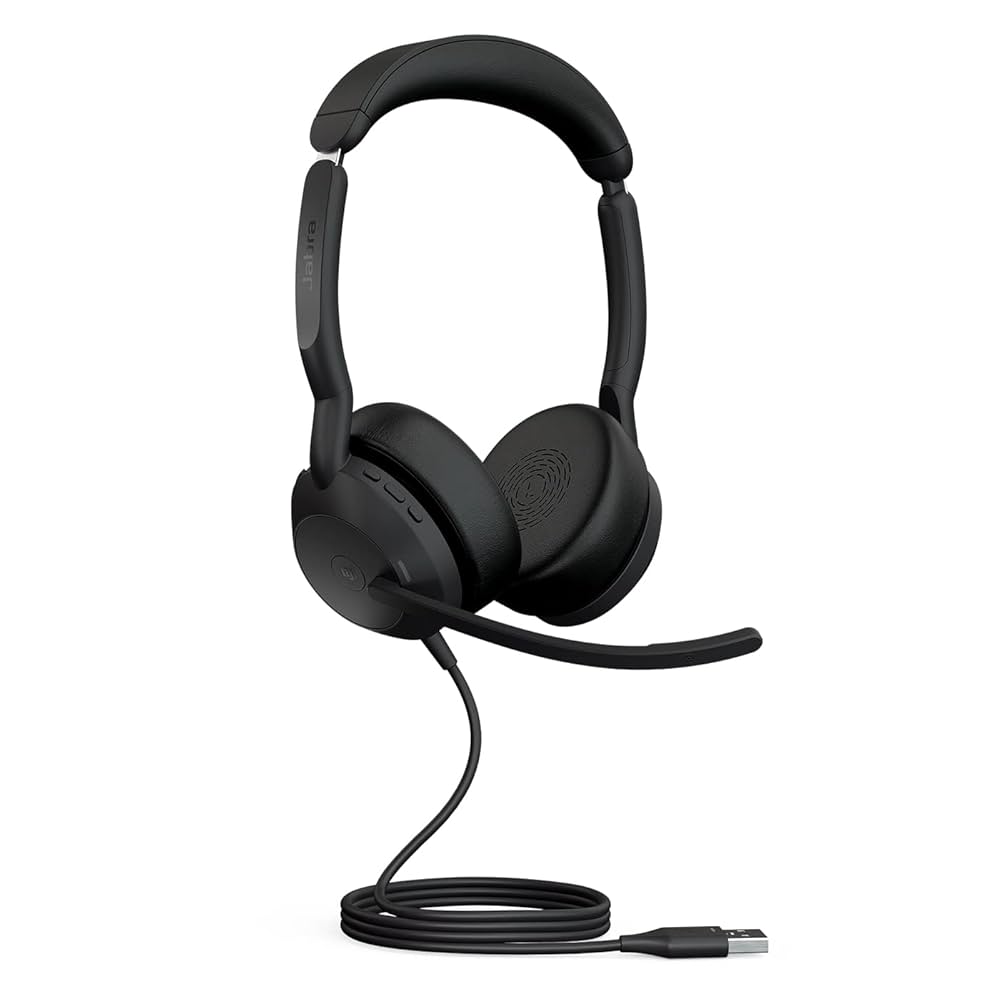 新品未使用 Jabra Evolve2 50 USB-C Amazon.com: Jabra Evolve2 50 Wired Stereo Headset - with